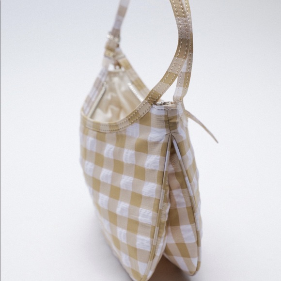 Zara Satin Effect Shoulder Bag - Picture 2 of 5